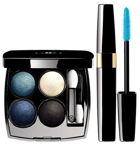 maquillage chanel yeux bleus|Un Bleu Audacieux .